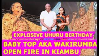 BABY TOP MUTHONI WA KIRUMBA GUAKIA MWAKI MUNENE NDUMBERI AGITONGORIA BIRTHDAY YA UHURU WA KENYATTA