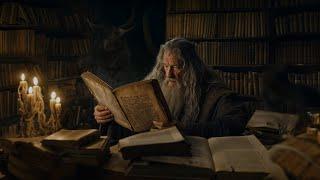 You Shall Pass - Gandalf's Study Ambient Music to Focus, Read & Work | LOTR Inspired