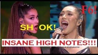 INSANE HIGH NOTES that will leave you SHOOK!!!