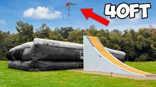 I Built My Mega Ramp Even Bigger!