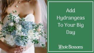 Choose perfect hydrangea flower to make wedding bouquets