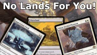 SUPPRESSION FIELD RETURNS-  Mono White Land Destruction / Court of Grace Prison (Legacy MTG)