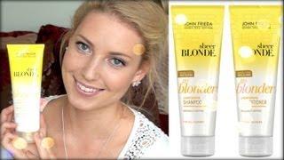 Review  John Frieda Go Blonder Lightening Shampoo