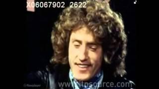 The Who interview 1979 ("Alright Now") Roger Daltrey & Pete Townshend