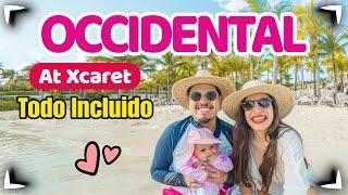 OCCIDENTAL at Xcaret HOTEL TODO INCLUIDO   RECORRIDO COMPLETO   Cancun Sin Postal 4K