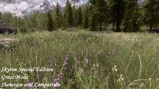 Skyrim SE - Grass Mods: A Detailed Showcase And Comparison - Verdant - Veydosebrom - Viscous Foliage