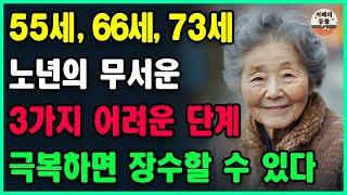 노년의 무서운 3가지 어려운 단계, 극복하면 장수할 수 있다 | 왜 55세, 66세, 73세가 인생에서 중요한 이정표일까 | 60대에 행복하게 사는 비결 | 오디오북 | 지혜