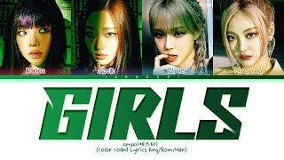 aespa Girls Lyrics (에스파 Girls 가사) (Color Coded Lyrics)