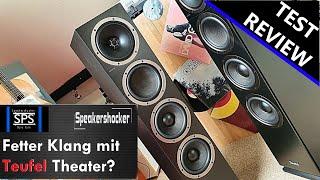 Teufel Theater 500 Hi-Fi Lautsprecher Test | Review | Soundcheck | Vergleich Teufel Ultima 40.