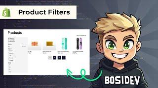 [LIVE SHOPIFY DEVELOPMENT] Product Filters | Coding a shopify theme from scratch!