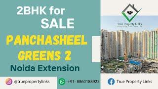 Panchsheel Green 2 | 8860188922 | 2BHK for Sale in Noida Extension | Greater Noida