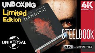 Hannibal 4k UltraHD Blu-ray Limited collectors steelbook edition unboxing. 1500 copies