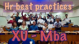 BEST HUMAN RESOURCE PRACTICE AT XAVIER UNIVERSITY