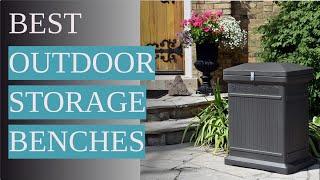 The Top 5 Outdoor Storage Benches for Secure and Versatile Storage