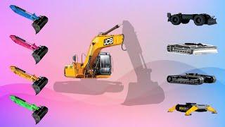 CORRECTLY CORRECTLY GUESS (MENEBAK GAMBAR DENGAN BENAR) JCB TRACTOR EXCAVATOR vehicle