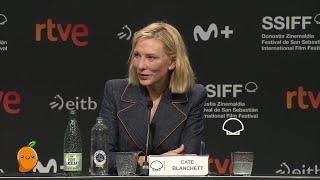 Cate Blanchett Press Conference (San Sebastian Festival) #72ssiff #ssiff