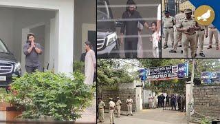 Allu Arjun appears before Hyderabad police in theatre stampede case