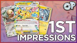 Pikachu ex and Mangeton are CRAZY! Early Supercharge Breaker First Impressions!