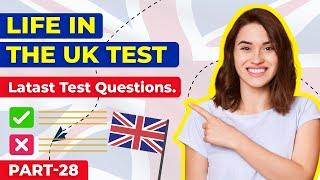 Latest Important Test Questions | Life in the uk test 2024 #lifeinuk