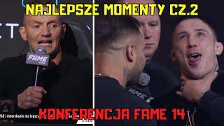 KONFERENCJA FAME MMA 14 NAJLEPSZE MOMENTY SKRÓT CZ. 2/3