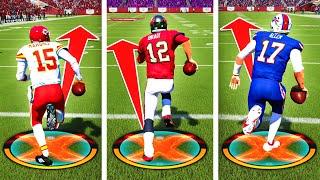 Scrambling for a 99 Yard Touchdown with EVERY NFL Quarterback!