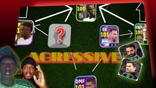 I TRIED Prof BOF'S SECRET AGRESSIVE COUNTER ATTACKING FORMATION and it was amazing||EFOOTBALL