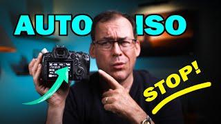 Don't make this COMMON MISTAKE in MANUAL with AUTO ISO!