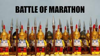 Battle of Marathon | Lego Hoplite Stopmotion | history brickfilm | The Origin of the Marathon Race