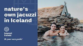 ICELAND - Relaxing in Hrunalaug Hot Spring