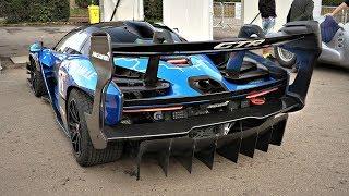 2020 McLaren Senna GTR Exhaust Sounds | 815HP Track MONSTER in Action @ FOS Goodwood!