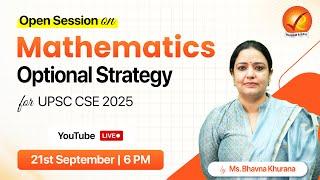 Mathematics Optional Strategy for UPSC CSE 2025 | Vajiram & Ravi