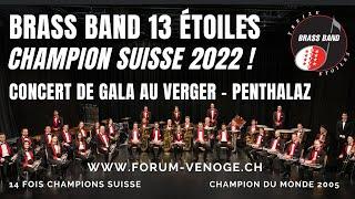 BRASS IN CONCERT I : Brass Band 13 Etoiles - 10 juin 2023 à Penthalaz