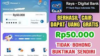 event bank RAYA terbaru || Spesial AKHIR TAHUN cashback pengguna bank RAYA dapat uang Rp50.000