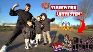 WIE HET MEEST VUURWERK DURFT AF TE STEKEN, DIE WINT!  | LAKAP JUNIOR