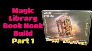 Magic Library Book Nook Build-Part 1