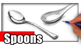 How to Draw a Spoon Easy - It's Important