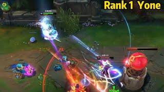 Rank 1 Yone: This Yone Mechanic is so CLEAN!