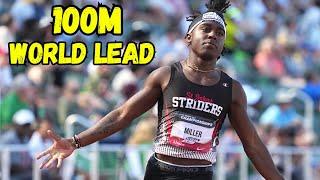 17-year-Old High School Athlete just raced the World Leading time over 100 meters !!!!