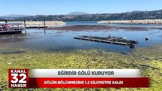 EĞİRDİR GÖLÜ KURUYOR