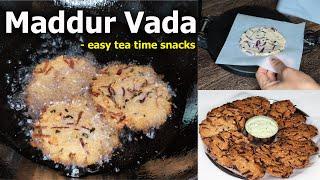 Maddur Vada Recipe - The Perfect Crispy Snack You Must Try! South Indian snack