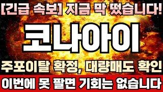 [코나아이 주가전망][긴급] 지역화폐는 거들뿐 진짜 중요한건 따로 있다! 주포 세력, 의도적으로 20이평 이탈시킨후 대대적으로 들어올린다! 월요일 주가대응은 꼭 이렇게 해주세요!
