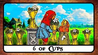 6 of Cups Tarot Card Meaning  Reading, Reversed, Secrets, History 