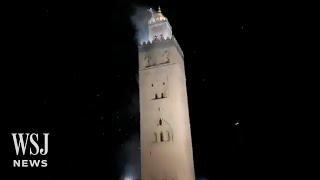 Watch: Historic Marrakesh Mosque Damaged in Deadly Morocco Earthquake | WSJ News