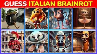 Name the Italian, Indonesian Brainrot Memes | U Din Din Dun, Tralalero Tralala, Ballerina, Tung Tung