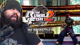 "IT TOOK THEM 17 YEARS TO RELEASE THIS GAME!! JFC!" [The Rumble Fish 2 Online Matches]