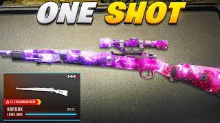 new *ONE SHOT* KAR98 CLASS SETUP is META in WARZONE 3!  (Best KAR98K Loadout) - MW3