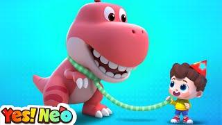 My Pet T-rex | Dinosaur Song | Nursery Rhymes & Kids Songs | Yes! Neo