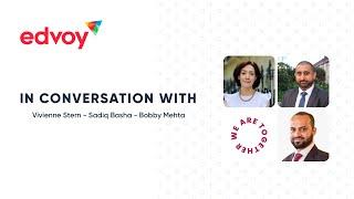 In Conversation With... Vivienne Stern, Sadiq Basha and Bobby Mehta | Edvoy - Study Abroad Platform