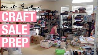 Day 31 - Answering Your Questions | More Prepping for the Craft Sale | Hoarder House Clean Out