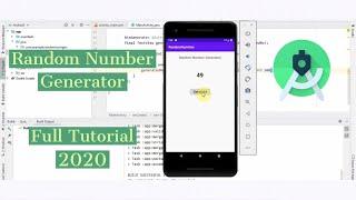 Random Number Generator Android App Development | Android Studio 2020